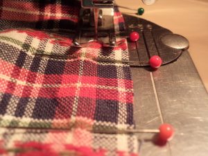 Like or loathe it matching checks, stripes and junctions sew seam