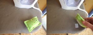 3 Great pincushion ideas velcro pincushion velcroed to ironing board