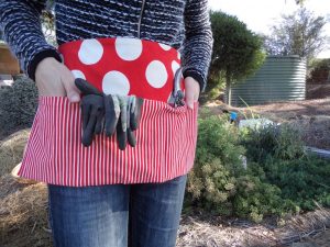Book review Makery books gardening apron