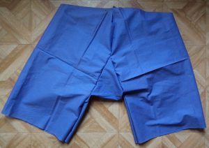 Experimental shorts pinned together