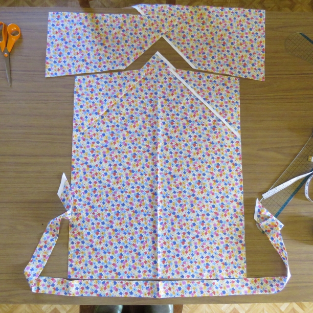 zero waste tie front top cutting out 