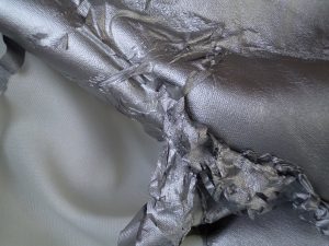 ruined silver pvc