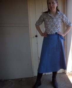 Zero Waste wrap skirt - The Craft of Clothes