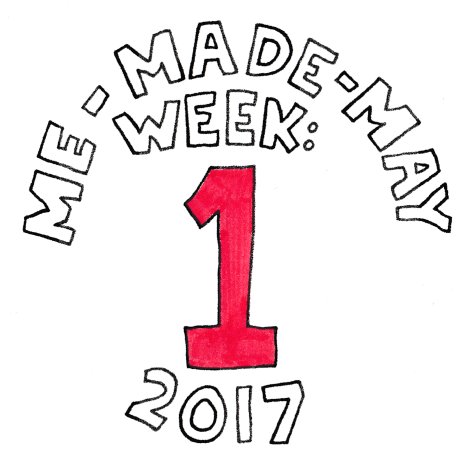 Me Made May 2017 week 1 clothing capsule