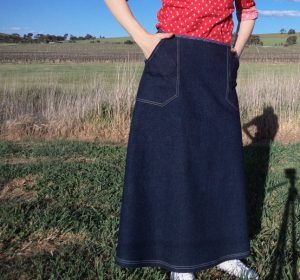 A skirt that goes with everything front view