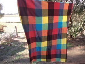 My sewing bucket list Checked blanket