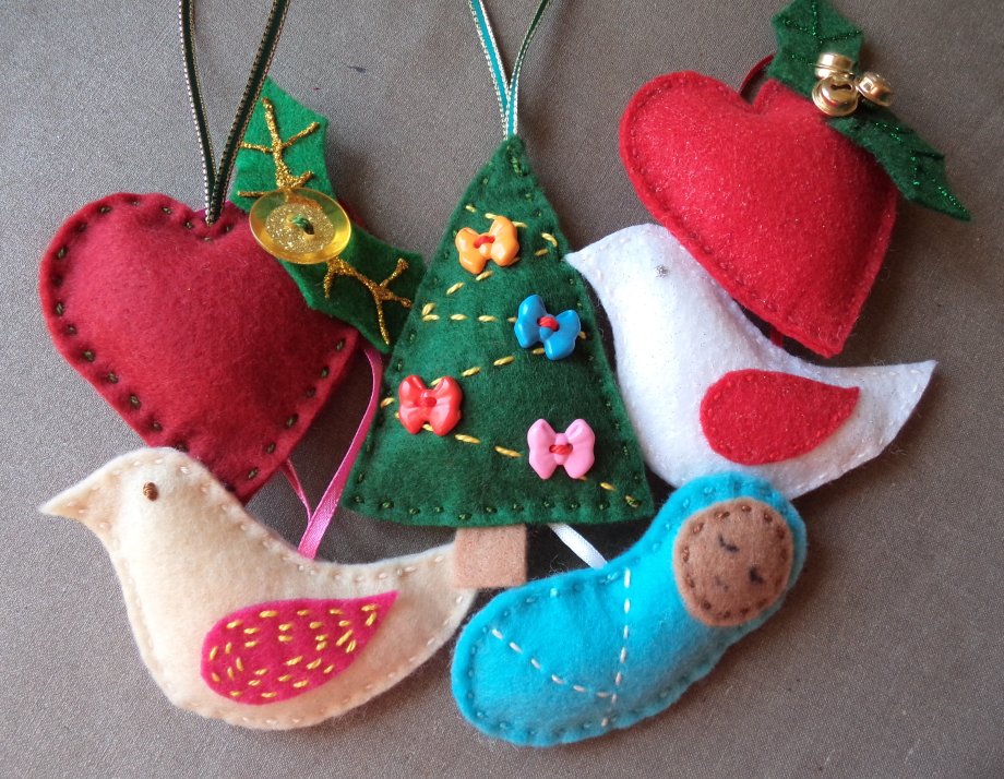 Free Pattern Crafting Christmas deccys