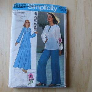 A lifetime of sewing patterns 1970s ladies 9