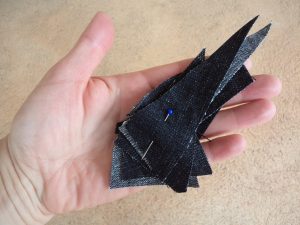 zero waste jeans off cuts