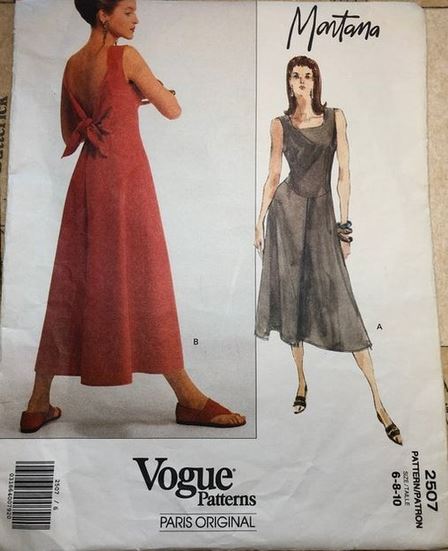 Vogue 2507 dress