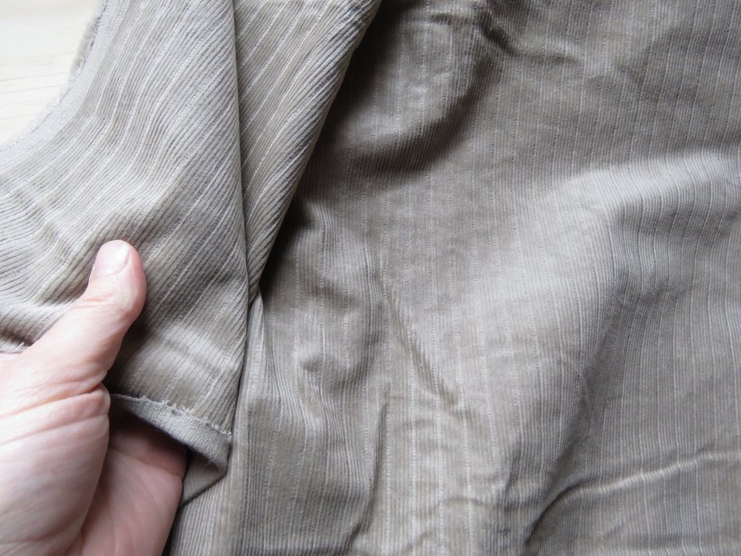 Me Made May 2019 musings taupe corduroy
