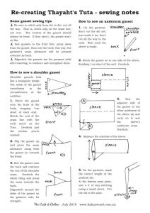 Thayahts Tuta How to sew gussets page 1