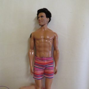 What Ken needs Ken in his new swimming trunks