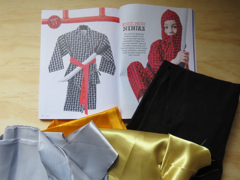 Book week costumes Ninja outfit in Homespun mag