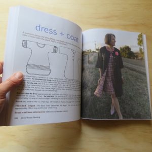 Zero Waste Sewing Book interior dress and coat