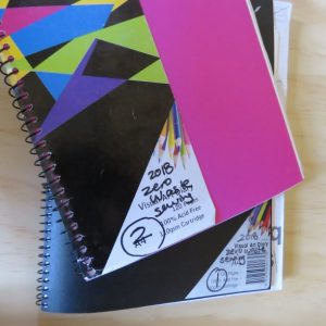 My journaling journey Zero Waste Sewing sketch book