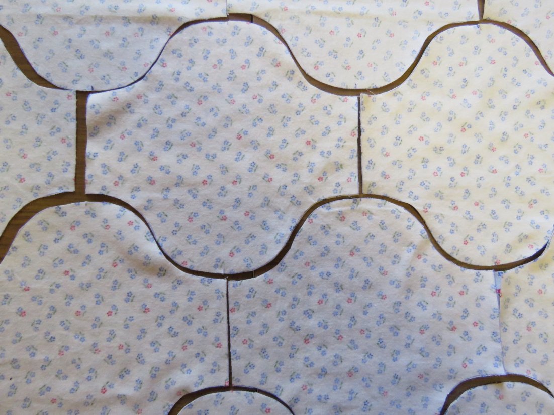 tessellating pad pattern
