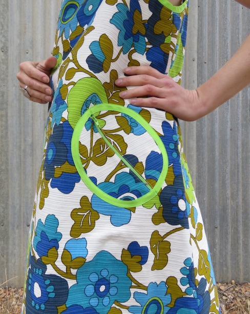 zero waste Lillypilly dress contrast pockets