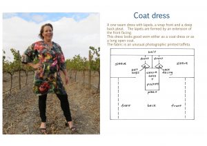 Coat dress one-seam