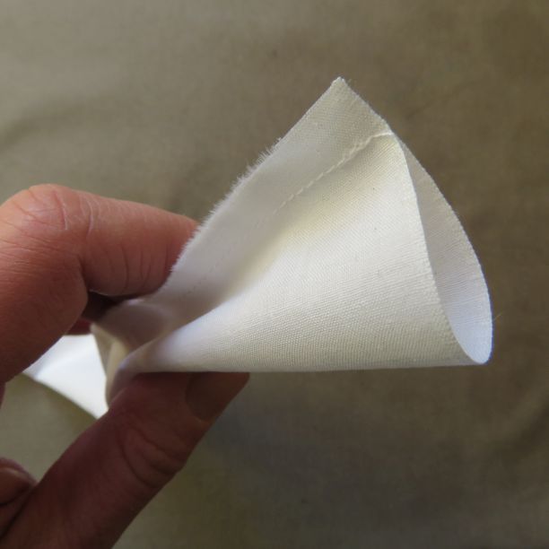 origami ribbon trim 1 sew a tube