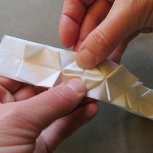 origami ribbon trim 9 the corners should meet