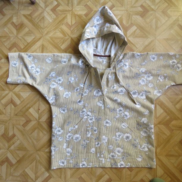 zero waste hoodie top size 10 first sample