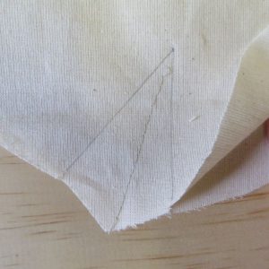 sewing a pork chop darts