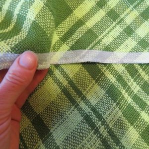 Stopping the fabric from fraying