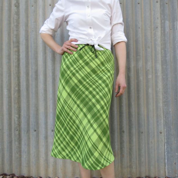 Ashford spiral skirt