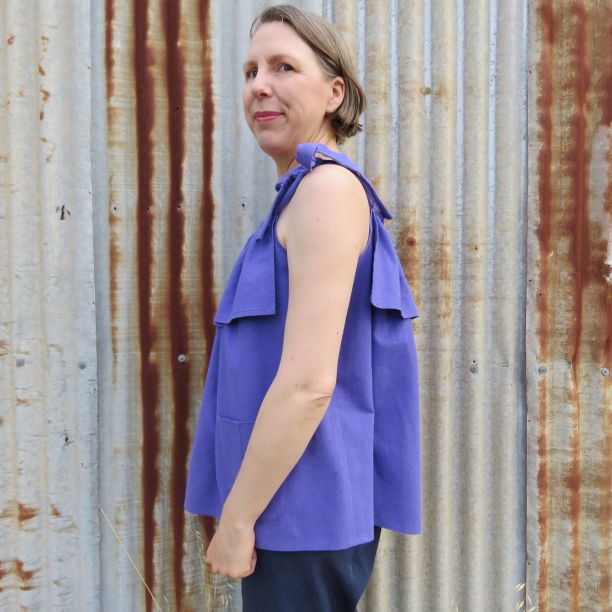 Free pattern: zero waste ruffle tank - The Craft of Clothes