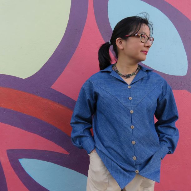 Sandie shirt in chambray