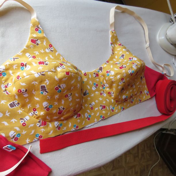 FRIEDA PARTIAL BRA - PAPER PATTERN – The Makehouse Co-op