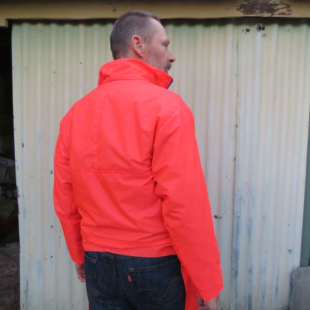 Back view of Kiabi windbreaker