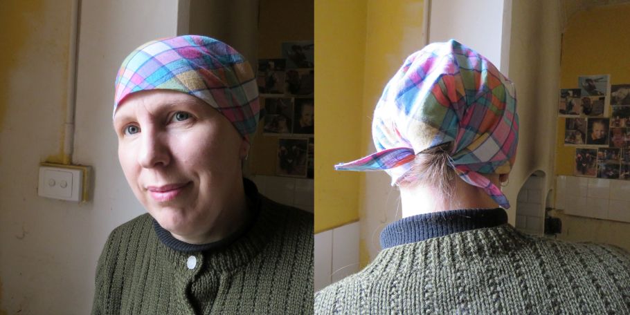 Original scrubs hat pattern