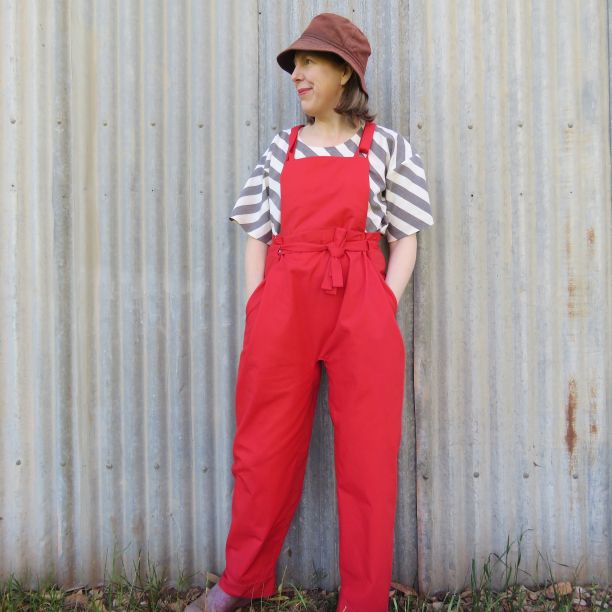 Low waist hot sale overalls