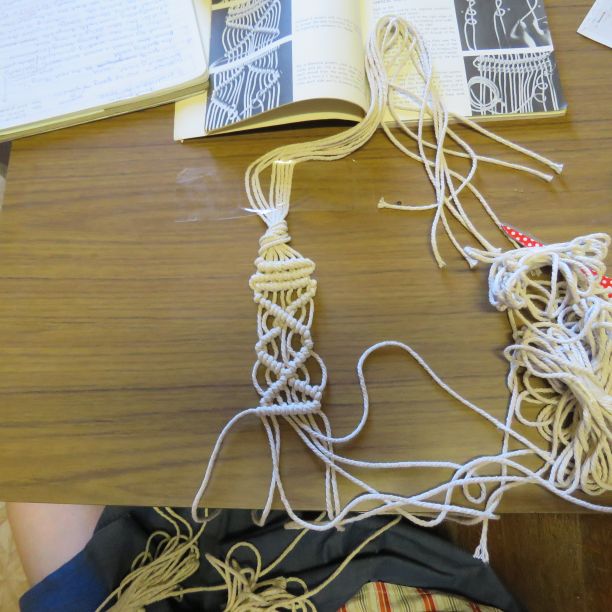 1970s Macrame Books Lot Spanish Lace Pot Hangers Instruction