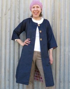 Tessellated coat from ZW Sewing book
