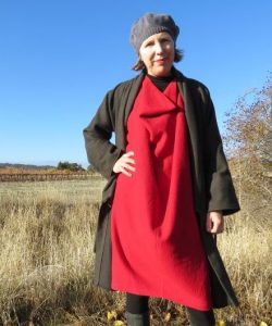 Ursa dress - boiled wool