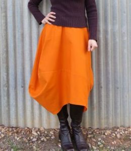 Clair skirt - orange