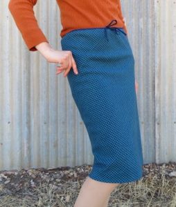 Spiral skirt - wool
