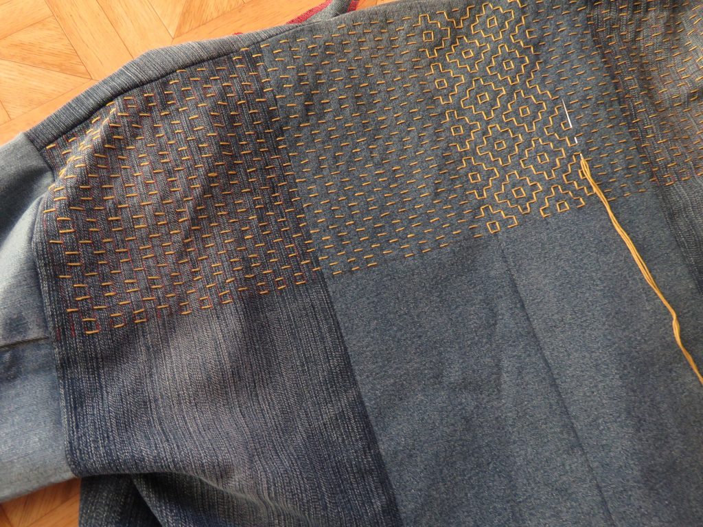 Progress report: denim jacket - The Craft of Clothes